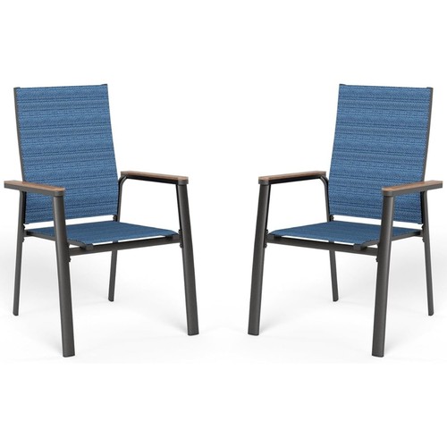 Outdoor stackable dining chair - dining,