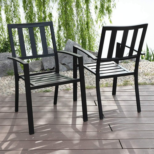 Patio chair set - chair, stackable