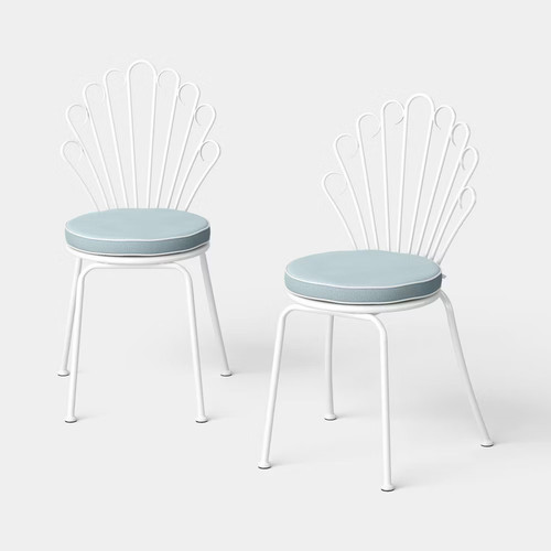 2pk metal stackable - stackable, shell