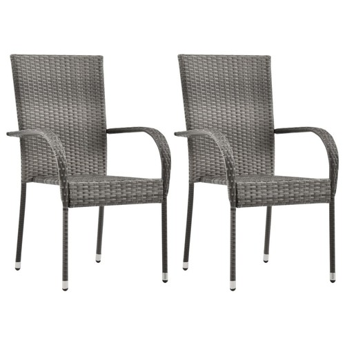 Stackable patio chairs - stackable, pcs