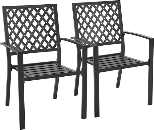 Patio chair set stackable - patio,