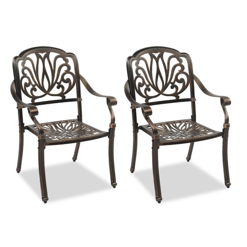 Set cast aluminum patio - cast,