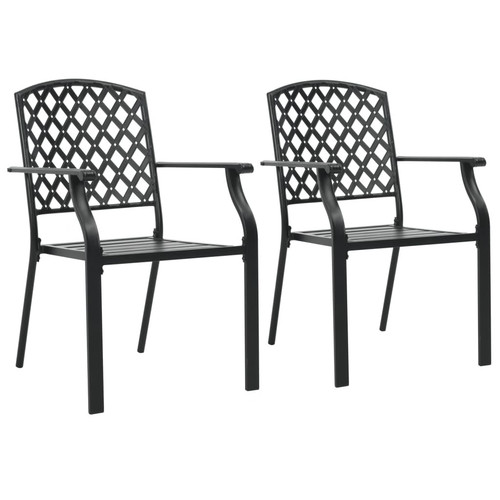 Stackable patio chairs pcs - chairs, 2