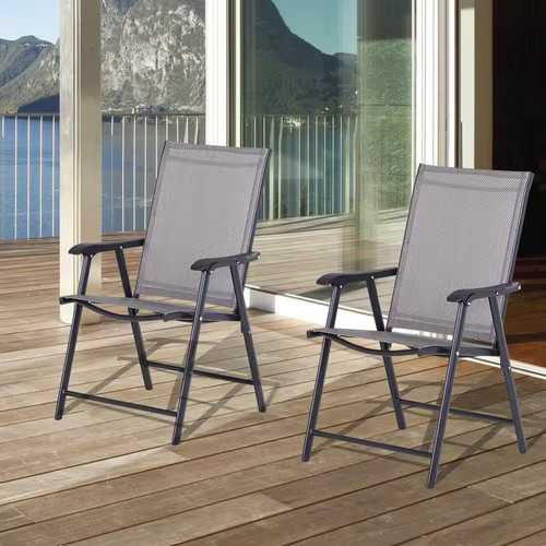 Set metal patio - set, folding