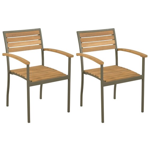Stackable patio chairs pcs - chairs,