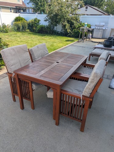 Used outdoor patio furniture - patio,